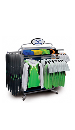 Sports Equipment and Apparel displays
