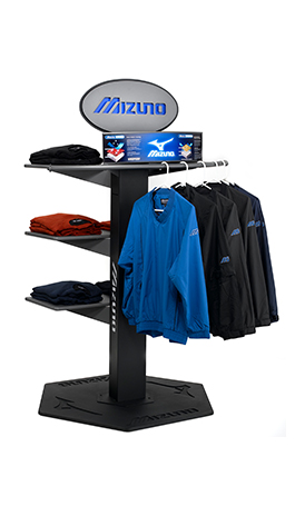 Sports Equipment and Apparel displays