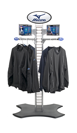 Sports Equipment and Apparel displays