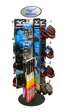 sporting goods display