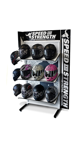 Sports Equipment and Apparel displays