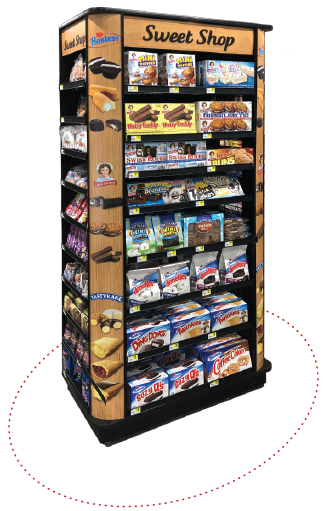 Sweet Shop End Cap